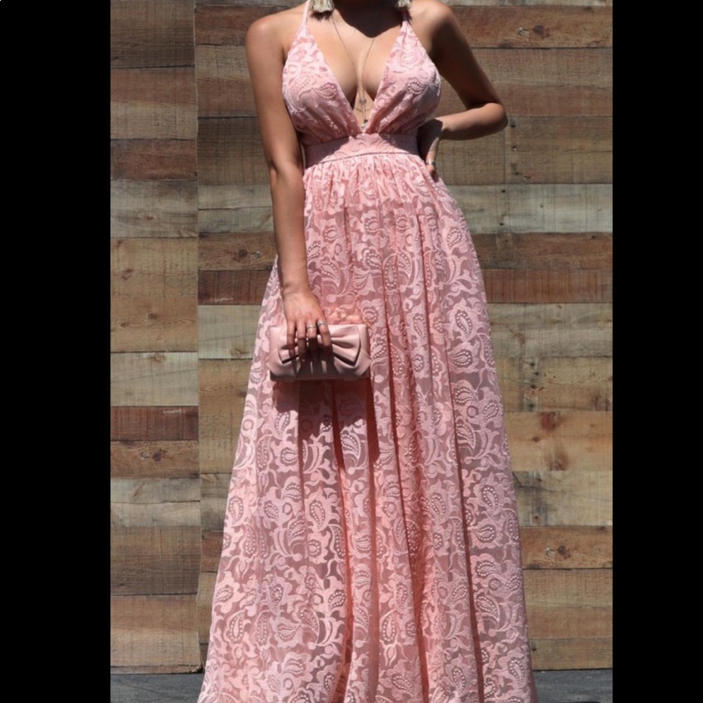 Lace Maxi Dress